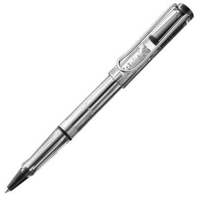 Afbeelding van LAMY safari vista Rollerball Pen met ergonomische greep &amp; lijndikte M voor aangenaam lang schrijven gemaakt van robuust ASA plastic inclusief rollerbalvulling 63 in zwart