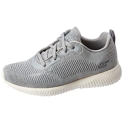 Afbeelding van Skechers Bobs Squad Tough Talk dames Sneaker, grijs, 36.5 EU