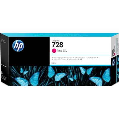 Afbeelding van HP 728 (F9K16A) Inktcartridge Magenta
