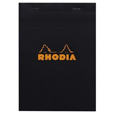 Afbeelding van Rhodia 162009C, Afbeelding, Zwart, A5, 80 vel, Ruitjespapier, Zachte voorkant &amp; harde achterkant