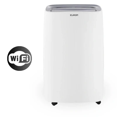 Afbeelding van Eurom DryBest 30 WiFi Luchtontvochtiger 6 Liter 580 W 15,5 kg 45 m² Bediening mogelijk met App Wit Max. 47 dB(A) l/dag 350 m3/u