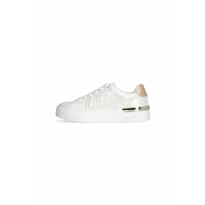 Afbeelding van LIU JO MAXI LOGO Sneakers laag voor kinderen, Maat: 35, White Pu