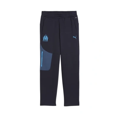 Afbeelding van Puma Olympique DE Marseille Broek New navybleu azur, Heren, Maat: Medium, navy bleu azur
