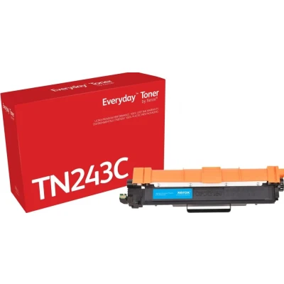 Afbeelding van Xerox Toner vervangt Brother TN 243C Compatibel Cyaan 1000 bladzijden Everyday 006R04581