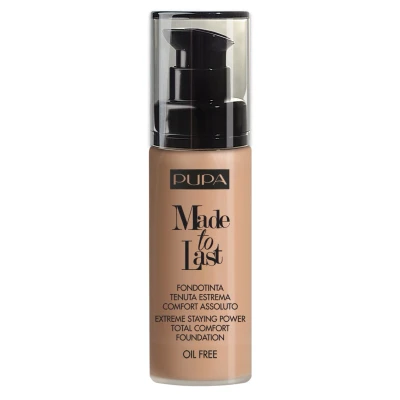Afbeelding van Pupa Made To Last Foundation 060 Golden Beige 5% korting code PUPA5