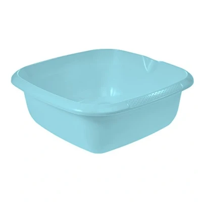 Afbeelding van keeeper Universele afwasbak met tuit, bassin, vierkant, 8 l, 34 x cm, Björk, lichtblauw