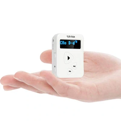 Afbeelding van Tin Nik DAB 398WS draagbare DAB/DAB+/FM radio, digitale RDS FM miniradio in zakformaat met oplaadbare batterij, koptelefoon, keuze uit grote en kleine