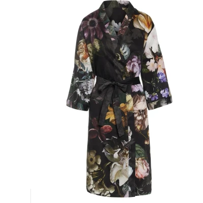 Afbeelding van Essenza Sarai Fleur Festive Kimono M Blooming Black