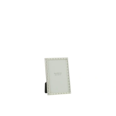 Afbeelding van Jonckheere Collectie Afgeronde fotokader met lijnen 10x15 metaal zilver small