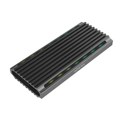 Afbeelding van Hard drive hoes Aisens ASM2 RGB011GR Grijs