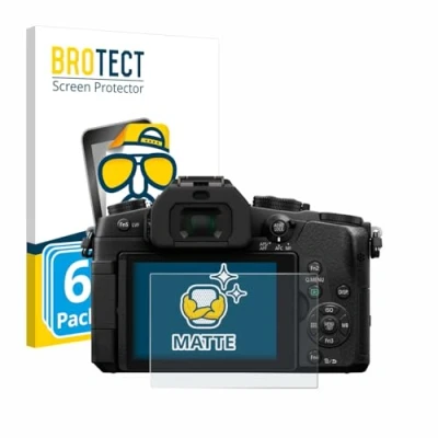 Afbeelding van BROTECT Screenprotector voor Panasonic Lumix DMC G81 Folie Beschermfolie matte (6 Stuks)