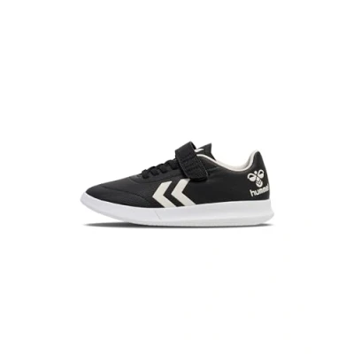 Afbeelding van hummel Unisex Kids Top Star I.n. Jr Futsal Shoe, zwart wit, 24 EU