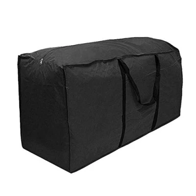 Afbeelding van Opbergtas voor terrasmeubels, buiten, tuin, waterdicht, licht, handtas, kussen, tas, zwart (L: 173 x 76 51 cm)