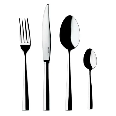 Afbeelding van Guzzini Icons, My Table 24 Piece Cutlery Set, Steel/Silver, 40 x 30 h 4,5 cm