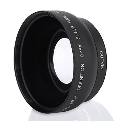 Afbeelding van 52mm 0.45x camera Groothoeklens Universele Conversie Macro lens voor/voor Nikon/voor Sony/voor Minolta/voor Pansonic/voor/voor Pentax Enkele Reflexcamera en digitale