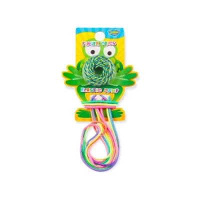 Afbeelding van Jobber Springelastiek Elastiek Springen Regenboog 300cm
