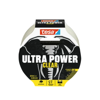 Afbeelding van Tape Tesa 56497 48mmx20m Ultra Power Clear transparant