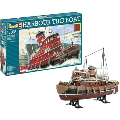 Afbeelding van Revell 05207 Harbour Sleepboot 1:108 Schaal Ongebouwd/Ongelakt Plastic Model Kit