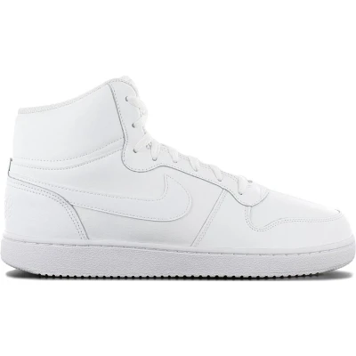 Afbeelding van Nike Ebernon Mid Heren Sneakers White/White Maat 42.5