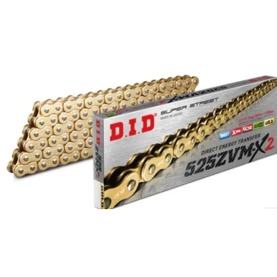 Afbeelding van D.I.D Transmissie ketting 525ZVM X2 X Ring 525