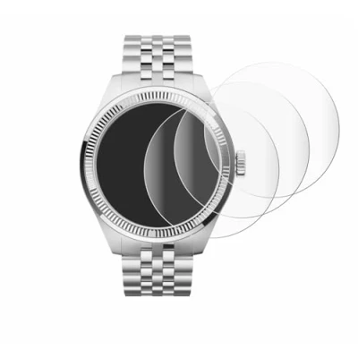 Afbeelding van Savvies Screenprotector voor Withings ScanWatch Nova Brilliant (39 mm) Folie Beschermfolie transparant volledig dekking (4 Stuks)