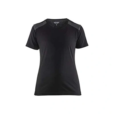 Afbeelding van Blaklader Dames T shirt 3479 1042 Zwart/Donkergrijs L