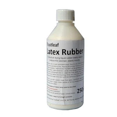 Afbeelding van Trustleaf 250 ml vloeibaar latex dompelrubber voor schimmelmaken/gieten/SFX