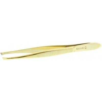 Afbeelding van Malteser Pincet 9cm 428/35/9 Verguld, 1 stuks