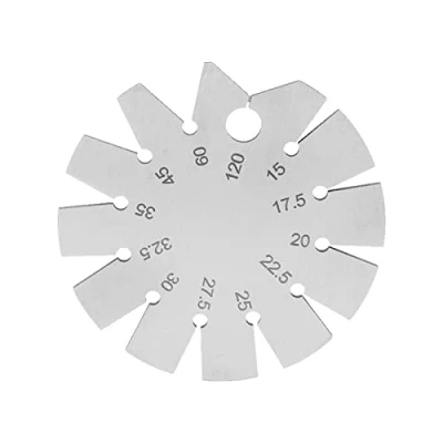 Afbeelding van Mes Afschuiningsmeter Schaafmachine Meetgereedschap Beitel Houtbewerking Snijgereedschap Hoek Gradenboog Afschuiningshoekmeter Gauge Gradenbogen