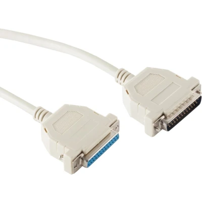Afbeelding van Seriële RS232 verlengkabel 25 pins SUB D (m) (v) 7 meter