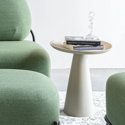Afbeelding van Maison Bobby Bijzettafel Ringar Large Beige