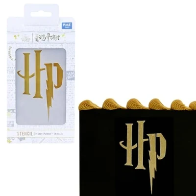 Afbeelding van PME Harry Potter taartsjabloon, HP logo, klein