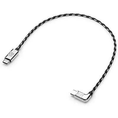 Afbeelding van Volkswagen 000051446AD, aansluitkabel, datakabel, oplaadkabel, verbindingskabel, USB C naar premium kabel, 30 cm, met VW logo, zilver