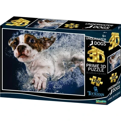 Afbeelding van 3D Image Puzzel Underwaterdogs Popcicle (100)