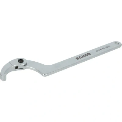 Afbeelding van BAHCO 4106 115 165 verstelbare haaksleutel, verchroomd, lengte 310 mm, mm