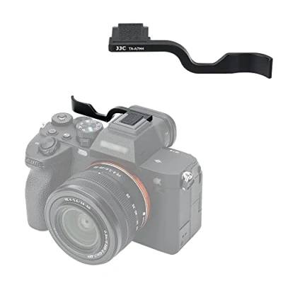Afbeelding van JJC Metalen Duimen Up Grip voor Sony a7 IV Camera, Alpha 7 Hot Shoe Mount Duim Ondersteuning Verbeterde