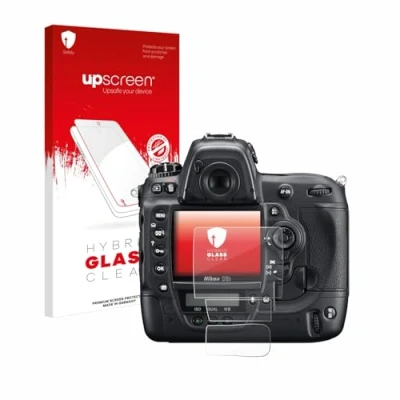 Afbeelding van upscreen Screenprotector voor Nikon D3S Folie Beschermfolie Beschermglas transparant