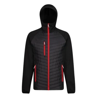 Afbeelding van Regatta Navigate Hybrid Jacket RG0549 Black/Lime M