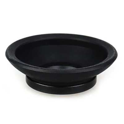 Afbeelding van JJC EN 5K siliconen oogschelp voor Nikon D5, D500, D810A, D810, Df, D4S, D800E, D4, D800, D2 serie, D3 serie etc, vervangt DK 19