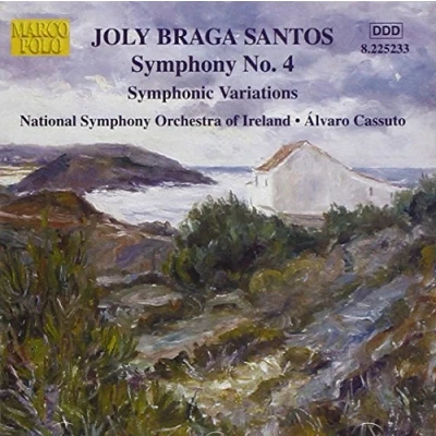 Afbeelding van Ireland National Symphony Orchestra, Álvaro Cassuto Santos: No.4/Symphonic Variations (CD)