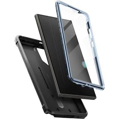 Afbeelding van Supcase UB Pro hoesje geschikt voor Samsung Galaxy S24 Ultra Met en zonder screen protector Blauw