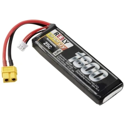 Afbeelding van Reely LiPo accupack 7.4 V 1800 mAh Aantal cellen: 2 25 C Softcase XT60