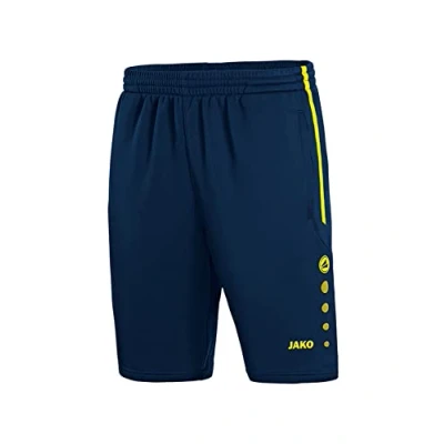 Afbeelding van Trainingsshort Active Marine/fluogeel / M