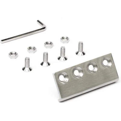 Afbeelding van Rail connector rvs inclusief schroeven