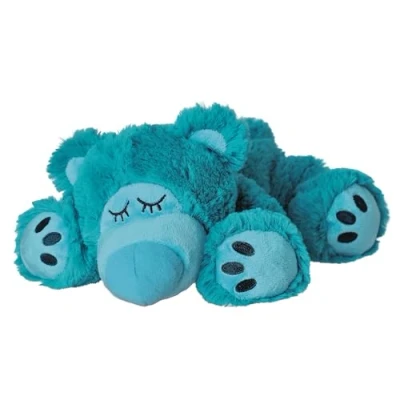 Afbeelding van Warmies Sleepy bear turquoise 1 stuks