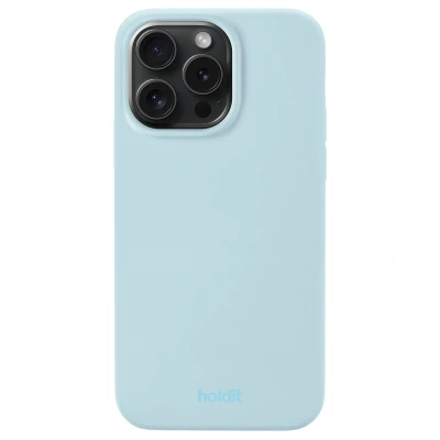 Afbeelding van Holdit Siliconen Back Cover Blauw Apple iPhone 14 Pro Max
