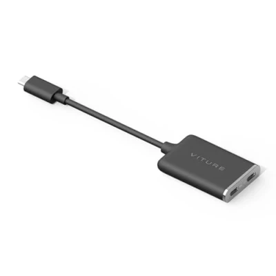 Afbeelding van VITURE USB C naar bril en oplaadadapter, opladen spelen, schakelaar, stoomdek