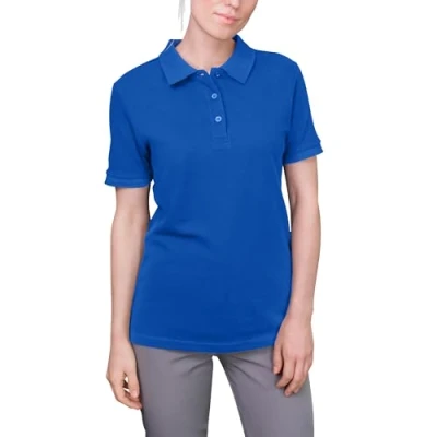 Afbeelding van Women&#039;s &#039;Luxury Stretch&#039; Polo met korte mouwen Royal Blue 3XL