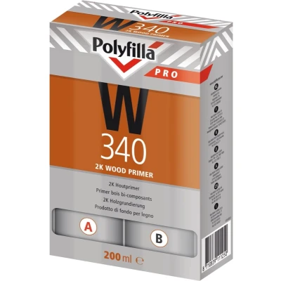 Afbeelding van Polyfilla Pro W340 Hechtprimer Reparatiemiddel Kleurloos