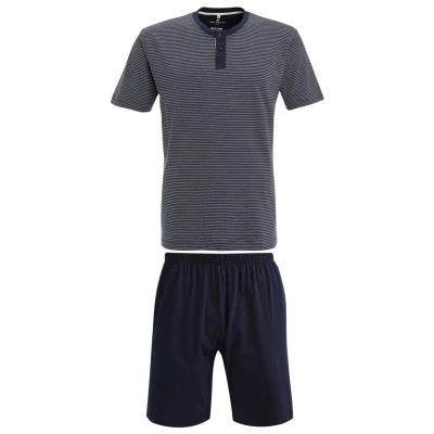 Afbeelding van TOM Tailor SET Pyjama Blue dark, Heren, Maat: Small, dark
